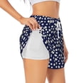 thumbnail image 2 of Haiem Daisies Flowers Women's 2 in 1 Running Shorts - Lightweight Athletic Workout Gym Yoga Breathable Sports Shorts Liner with Phone Pockets-X-Large, 2 of 9