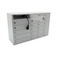 thumbnail image 4 of FixtureDisplays® 24-Slot Cellphone iPad Charging Station Lockers Assignment Mail Slot Box 15255, 4 of 5