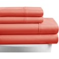 thumbnail image 1 of HTOOQ 4 Piece Bedding Sheets & Pillowcases Set HTOOQ 16 Inches Deep Pocket HTOOQ Double Brushed Microfiber for Extra Soft HTOOQ Wrinkle Resistant HTOOQ Easy Care (Twin, Peach), 1 of 9