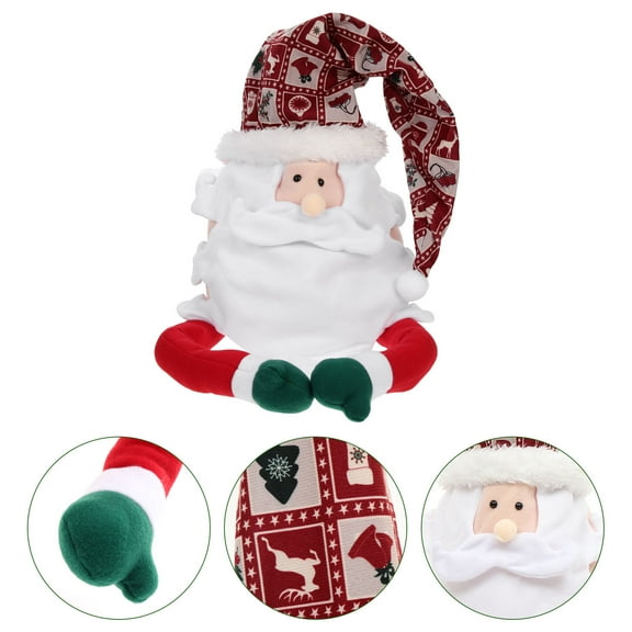 Raindrops Festive Tree Topper Santa Claus Shape Multi Tree Ornament 1Pcs