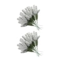 thumbnail image 1 of 24 ramas de agujas de pino artificiales, hojas de pino sintéticas, para fiestas y salas de estar. Con espuma, 1 of 9