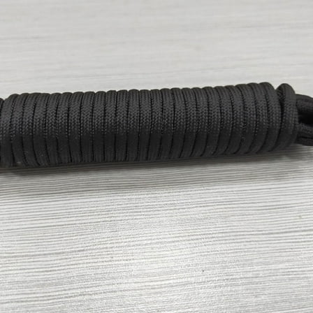 AURARMLET 1Pack Heavy Duty Outdoor Rope Black Nylon for Camping Hiking Activities