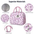 thumbnail image 4 of Womens Pink and Purple Of Leopard Print Lunch Box for Work,Insulated Lunch Bag for Women,Loncheras Para Mujer,Leakproof Adult Lunch Bag for Work,Beach,Travel,Picnic,Camping, 4 of 7