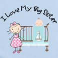 thumbnail image 2 of CafePress - Little Brother Big Sister Matching Shirts Infant B - Baby Light Bodysuit, Size Newborn - 24 Months, 2 of 4