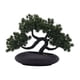 thumbnail image 3 of bonsái artificial, pequeño macetero falso, adorno en maceta, bonsái verde, plantas artificiales para el alféizar de la ventana, dormitorio, mesa Verde oscuro 30x23cm, 3 of 8