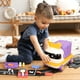 thumbnail image 4 of 1 Juego de juguetes de cocina, juego de simulación, accesorios para banco de cocina, juguetes de cocina para niños, juego de comida, coche para tirar, juguetes para niños con almacenamiento, 4 of 5