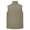 Khaki, variant on IROINNID Men's Turtleneck Sleeveless Solid Color Comfy Outdoor Vest Lightweight Vest With Pockets