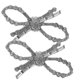 thumbnail image 1 of Wedding Shoe Clips Rhinestone Bow Buckle for Shoe 1Pair Crystal Decoration, 1 of 4
