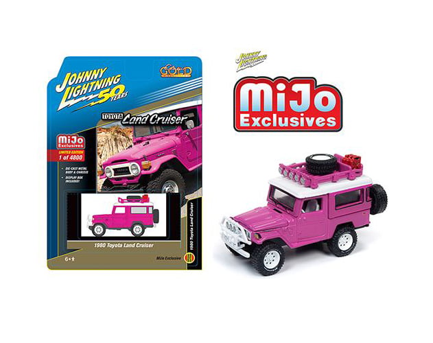 Johnny Lightning 50th Anniversary Hummer H2 Mijo Exclusive 1:64 Pink 