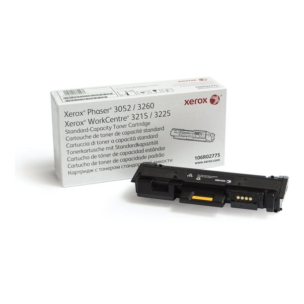 sponsored Infidelity accurately XEROX 106R02775 Standard Capacity Toner Cartridge f/ Phaser 3052/3260 -  Black - Walmart.com
