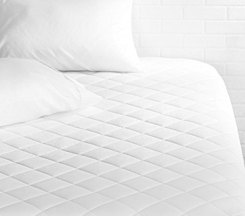 18 Inch Deep Queen Basics Hypoallergenic Quilted Mattress Topper Pad Cover 18 Inch Deep Queen Basics Hypoallergenic Quilted Mattress Topper Pad Cover