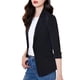 thumbnail image 2 of Gibobby Blazer para mujer Chamarra Casual de Manga Larga con Bolsillos Blazer para Mujer(Negro,G), 2 of 3