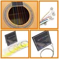 thumbnail image 3 of TEHAUX 1Set Acoustic Guitar String Set Brass Alloy Folk Guitar Strings Replacement, 3 of 8