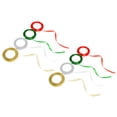 thumbnail image 4 of rollos de cinta para envolver regalos, 4 colores, purpurina duradera, decoración de boda multiusos, rollo de cinta para decoración, 4 of 5