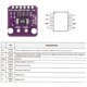 thumbnail image 5 of 5 piezas GY INA219 Módulo de sensor de corriente digital de interfaz I2C de alta precisión electrónico, 5 of 12