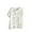 White, variant on Women's Linen Crew Neck Embroidered Shirt - Casual Short Sleeve Summer Top, Comfy & Breathable - caiyifu