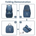thumbnail image 5 of AUXDIQ 30L Lightweight Packable Backpack Foldable Hiking Daypack Camping Backpack Outdoor Sport Knapsack for Women Men, 5 of 6