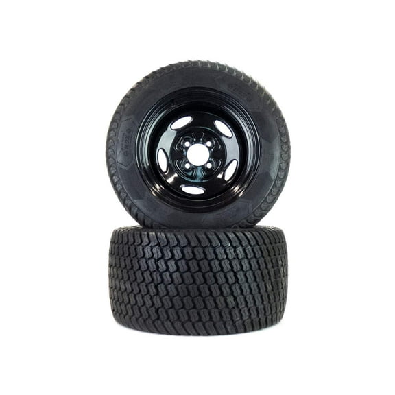 (2) Flat Free Turf Tire Assm 24x12.00-12 John Deere ZTrak 72" TCA17309 TCU13631