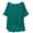 506_Green, variant on T Shirts for Women,Plain Casual Short Sleeved Loose Blouses Comfortable Flutter Sleeve Cocoon Shirts,Beige Women Blouses