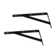 thumbnail image 1 of 2 soportes de ángulo flotante para pared, de soporte, para muebles en , estante extensible, 2 uds. perfecl Soporte de estante de pared de metal, 1 of 8