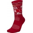 thumbnail image 3 of Nike Elite Basketball Crew Christmas Socks SX7866 687 Sz L (8-12 Men / 10-13 Wmn's), 3 of 4
