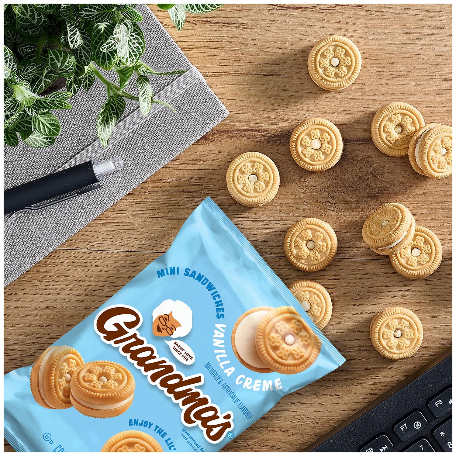Grandmas Cookies Vanilla Creme 3.245oz