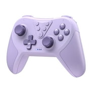 EasySMX T37 Bluetooth Video Game Controller for Nintendo Switch and Steam Deck, Purple