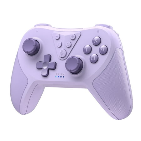EasySMX T37 Bluetooth Video Game Controller for Nintendo Switch and Steam Deck, Purple