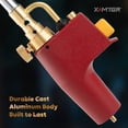 thumbnail image 4 of Ximter MAPP Propane Torch Head - Durable Cast Aluminum Body MAP Gas Torch, Fast Self-Ignition & Adjustable Swirl Flame, for Welding Brazing, 4 of 9