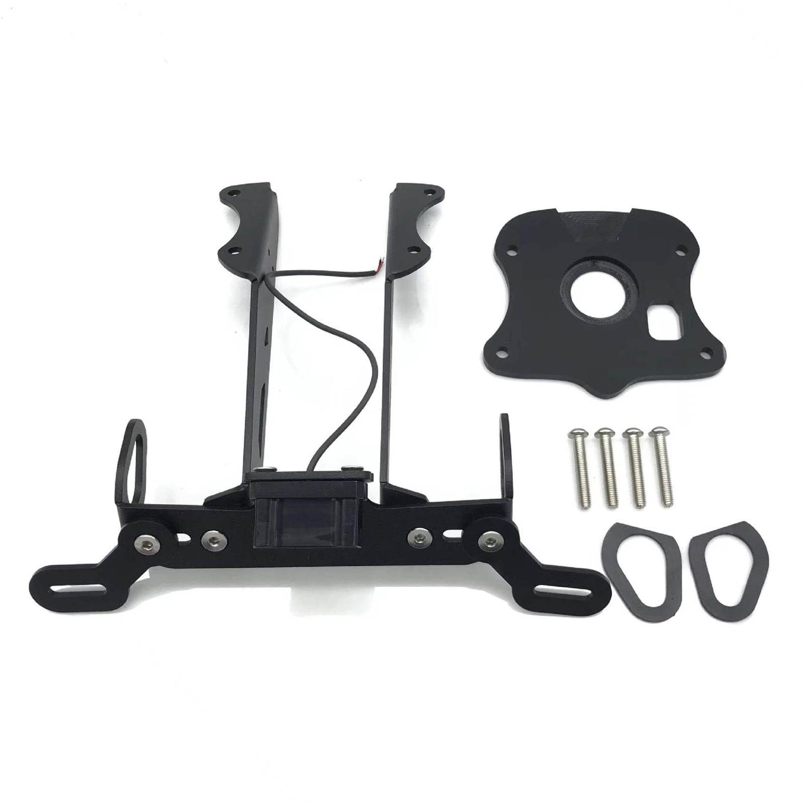 Motorcycle License Plate Bracket Removal Kit Tail Plate Tidy With LED