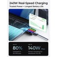 thumbnail image 4 of LISEN 240W Cable USB Tipo C a Tipo C 48W 5A, 2M 2 Unidades Carga Superrápida PD 3.1, Carga Rápida Cable USB C Compatible con iPhone 17/16/15, Galaxy S25/S24/S23 Ultra, Switch 2, Xiaomi 17 Pro Max, 4 of 5