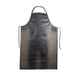 thumbnail image 1 of Delantal con peto ajustable unisex con textura de cuero de PVC con bolsillos para comedor comercial y cocina casera (M) JAMW Sencillez, 1 of 4