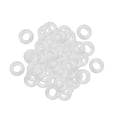 thumbnail image 2 of 2x100 Uds Juntas De Tambor De Estante Juntas Duraderas De Pp Para Tornillos Comerciales Pernos Blancos 2 piezas, 2 of 8