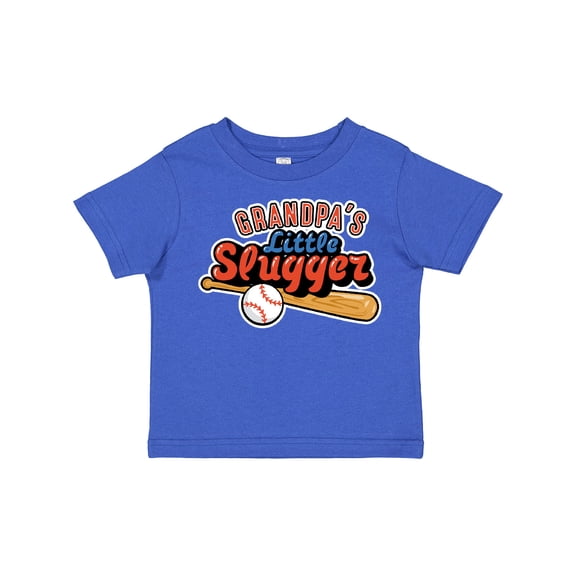 Inktastic Grandpa's Little Slugger Boys or Girls Toddler T-Shirt
