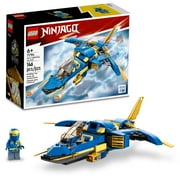 LEGO NINJAGO Jays Lightning Jet EVO 71784, Upgradable Toy Plane, Ninja Airplane Building Set, Collectible Birthday Gift Idea for Grandchildren, Kids, Boys and Girls Ages 7 and Up