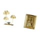 thumbnail image 5 of Estatua de figura,Estatuas de hojas y flores de metal,esculturas decorativas,Figuras decorativas para el hogar,para estante,mesa o vitrina.,Marco de fotos,Soporte de resina para marco de, 5 of 8