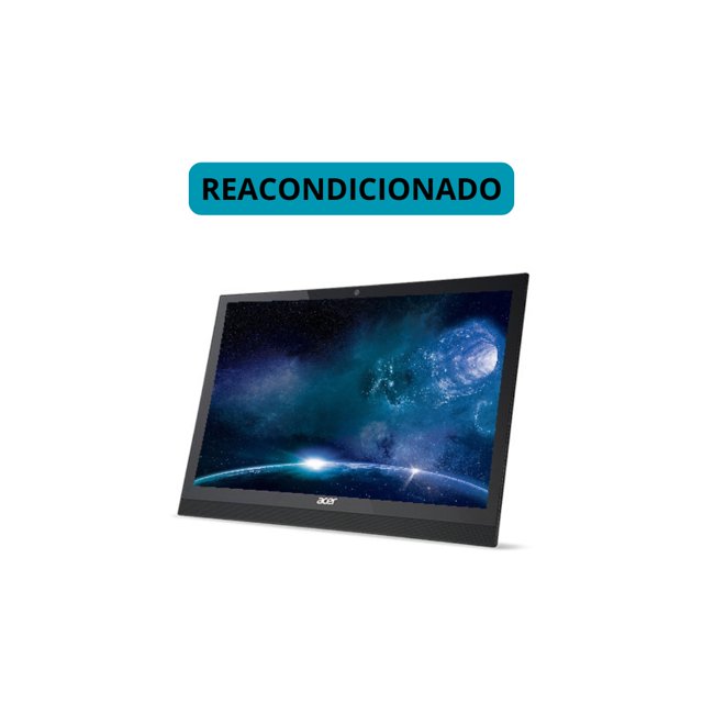 All in One ACER Aspire AZ1-621-MW5 21.5" Touch Celeron N2930 con 4GB de Ram y 256GB SSD de Almacenamiento -Reacondicionado-