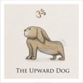thumbnail image 2 of Great Art Now Bunny Yoga, Upward Dog Pose by Unknown, Framed Wall Art, 14W x 14H, 2 of 3