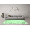 thumbnail image 3 of Ahgly Company Indoor Rectangle Abstract Emerald Green Modern Area Rugs, 8' x 10', 3 of 4