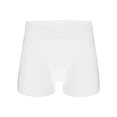 thumbnail image 2 of Kaerm Kids Girls Athletic Gymnastics Shorts Shiny Rhinestones Ballet Dance Booty Shorts Bottoms White 12, 2 of 5