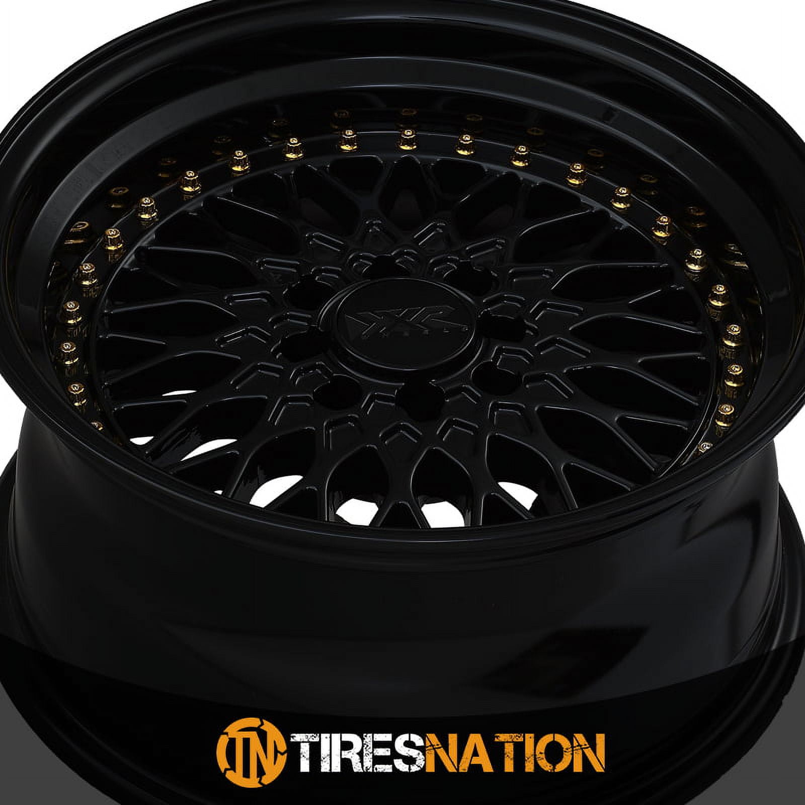 XXR536 18インチ9J XXR Wheels 536 Black Wheel with Painted Finish (18x9
