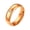 Gold, variant on Engagement Wedding Rings for Women Men Promise Couples 5MM Black Silver Gold Plated Cubic Zirconia Stainless Steel Simple Statement Jewelry Black Size 10