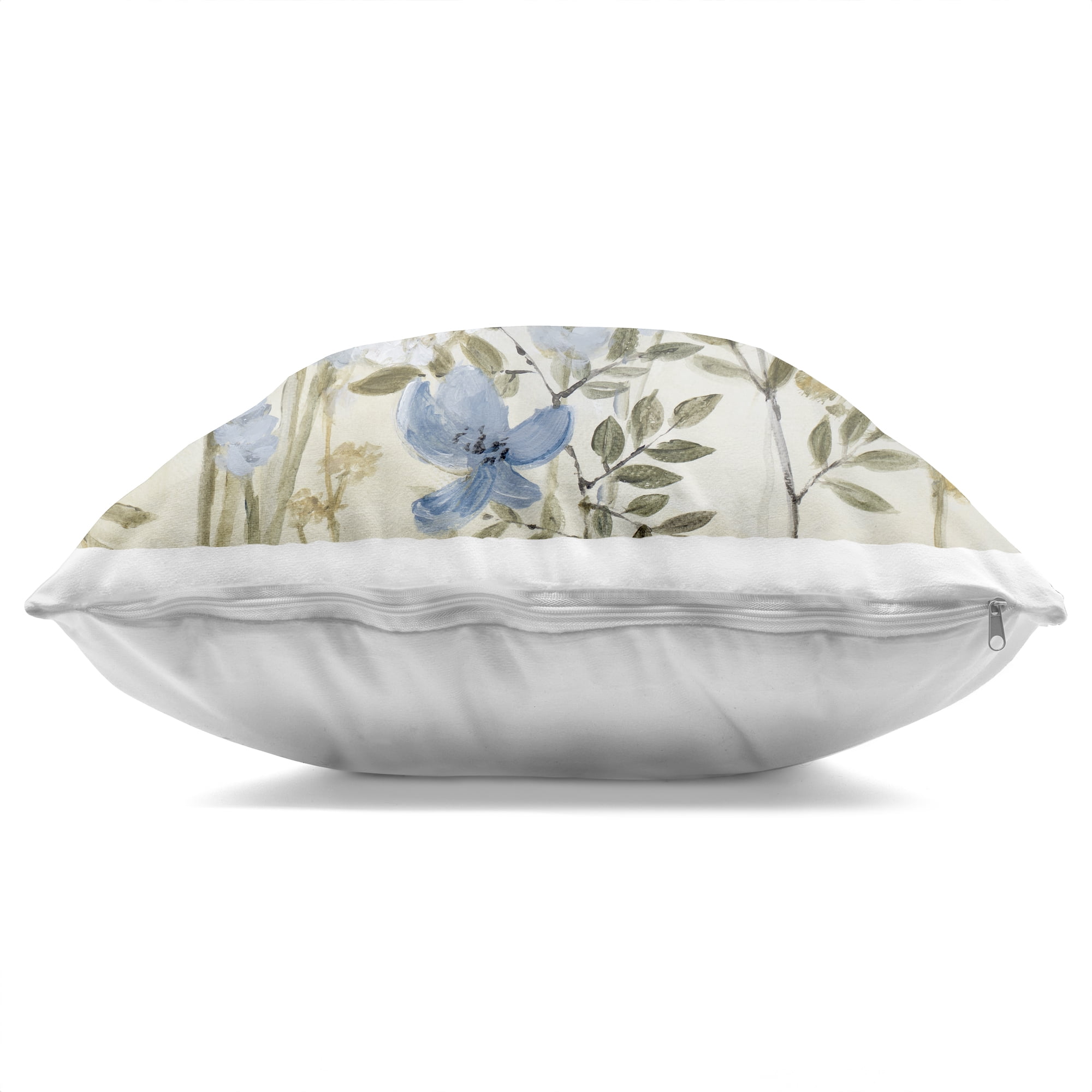 Stupell Industries Blue Wildflower Meadow Decorative Printed Throw Pillow, design by Lanie Loreth