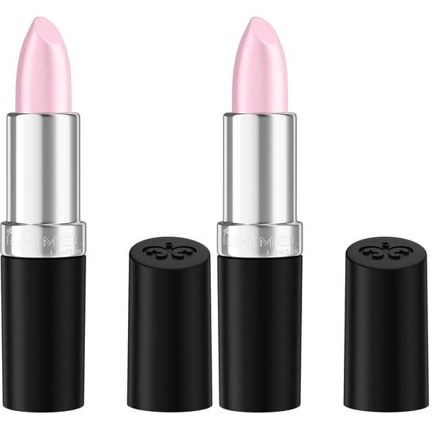 Labial Rimmel Lasting Finish 002 Candy Paquete de 2
