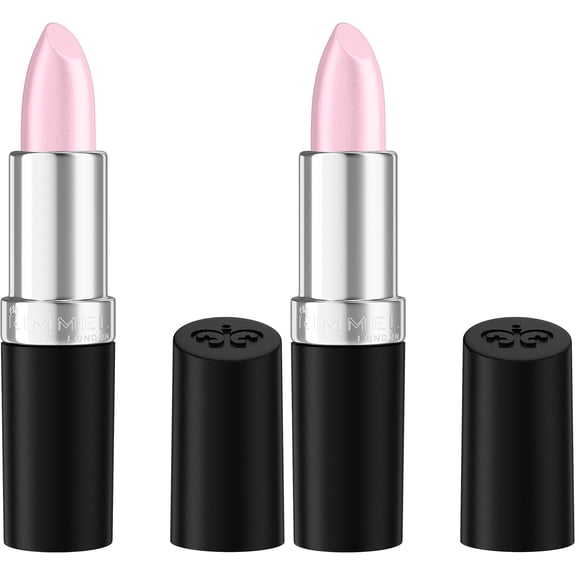 Labial Rimmel Lasting Finish 002 Candy Paquete de 2