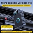 thumbnail image 5 of Bluetooth 5.4 Transmisor Receptor 3.5MM AUX Avión Coche Audio Adaptador Inalámbrico Llamada Manos para PC Auriculares Altavoz, 5 of 5