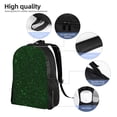 thumbnail image 5 of Fotbe Emerald Green Sparkling Travel Laptop Backpack, Business Slim Sturdy Laptops Backpack, Water Resistant College School Computer Bag Gift for Men & Women Fits 15.6 Inch Notebook, 5 of 8