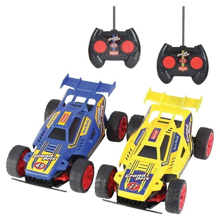 UPC: 0818907021048 | Kidzlane Kids Remote Control Cars – 2 Race Cars with All-Direction Drive 35 ft Range – Remote Control Car Set for Kids – Remote Control Car Remote Car Remote Race Car Remote Control Car Set