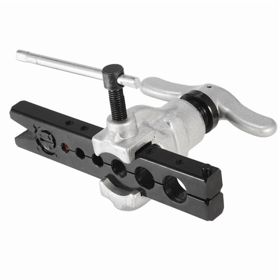 Eccentric Flaring Tool Set for Refrigeration Water Gas Brake Line Applications Tubing 6 Dies Sizes 1/4 - 3/4inch