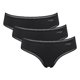 thumbnail image 1 of Sloggi Slip hipster para mujer, paquete de 3 - GO Crush Hipster C3P, pantalón, algodón elástico Negro XL (X-Large), 1 of 3